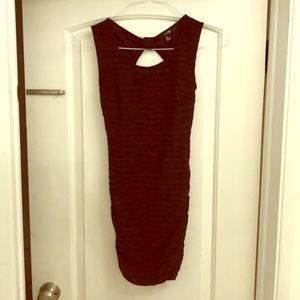 Body con black dress